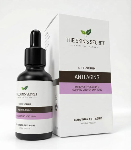 Anti-Aging + Brightening Serum 30ml bottle with box — The Skin's Secret